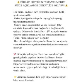 Resim Lumidrive 2m Kırmızı Şerit Led 12v, 120 Led Li, 2835 Smd, Yapışkanlı, Kablo Uçlu Model 