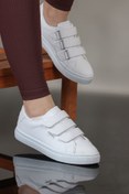 Resim Kinetix Cırt Cırtlı Cilt Comfort Sneaker Kadın Spor Ayakkabı 