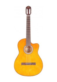 Resim Miguel Angela Ma1c-wa Cutaway Klasik Gitar - Naturel Başlangıç/orta - Kesik Kasa Ceviz/naturel Görünüm, Kesik Kasa Tasarımı, Net Ve Berrak Ses Projeksiyonu Uyum: 4/4 Tam Boy Standart 