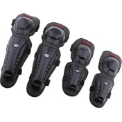 Resim Strade Store Unisex Motosiklet Diz / Dirsek Koruyucu - Siyah (Yurt Dışından) 
