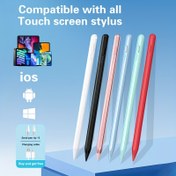 Resim Universal Kapasitif Stilus Kalem, Ios/Android/Microsoft Akıllı Telefonlar ve Tabletler ile Uyumlu, Eğim Basıncı, Anti-Misfire, Yüksek Hassasiyetli Stilus Kalem, for Ipad, for Iphone ve Tüm Dokunmatik Ekran Cihazları için Uygun 