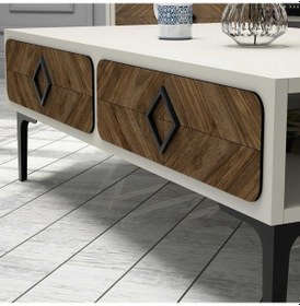 Resim Variant Samba Orta Sehpa - Krem 