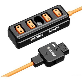 Resim Skycity Zgcıne Md-p4 4'lü D-tap Güç Kablosu 180 Döner Plug 60cm Uzunluk 14.8v Çıkış 