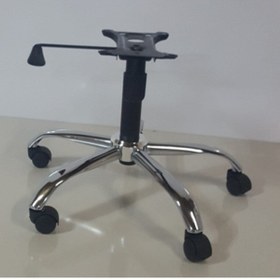 Resim YILDIZSİT Büro Sandalyesi Yıldız Ayak Seti Tek Kol Mekanizma 100 Lük Siyah Piston Ithal Ürün 