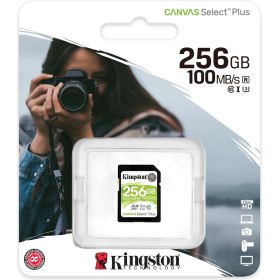 Resim Kingston SDS2-512GB 512GB SDXC Canvas Select Plus 100R C10 UHS-I U3 V30 Hafıza Kartı 