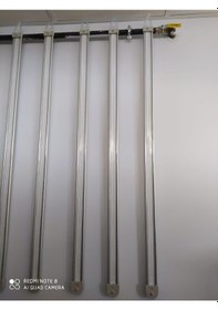 Resim Mıknatıslı Alüminyum U Manometre Doğalgaz Test Manometresi 