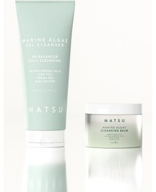 Resim Matsu Çift Aşamalı Derin Cilt Temizleme 2li Set Temizleme Balmı ve Jel 