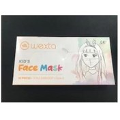 Resim Wexta Stl3Ply 10Lu Meltblown Filtreli Desenli Çocuk Koruyucu Yüz Maskesi / Wexta 