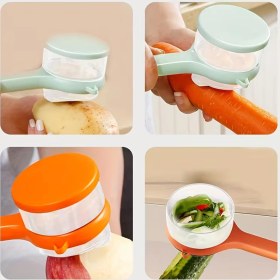 Resim Sunup SN-29258 Çok Amaçlı Pratik Sebze-Meyve Soyucu 