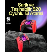Resim Dekofon P5 Retro Gamepad – 520 Klasik Oyunlu Tak-Çalıştır Mini Konsol 