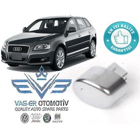 Resim Audi A3 2009-2013 El Fren Kolu Düğmesi Tuşu Kapağ 8P0711333A 