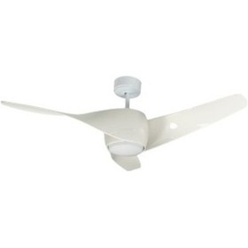 Resim Alsanfan Urla Beyaz Aydınlatmalı Uzaktan Kumandalı Tavan Vantilatörü 127CM 