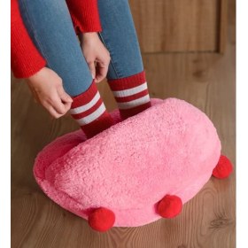 Resim Pabtex Peluş Ayak Isıtıcısı,panduf,terlik 