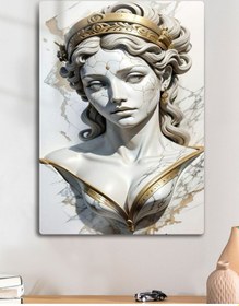 Resim Sanatsal Mitolojik Kraliçe - Metal Baskı Duvar Tablosu 