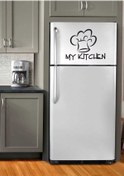 Resim Sticker Dünyası My Kitchen Buzdolabı Sticker 45x35 cm 