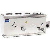 Resim Mizan 80 Lik Gazlı + Elektrikli 60 Litre Üst Çay Kazanı - Üst Kazan 