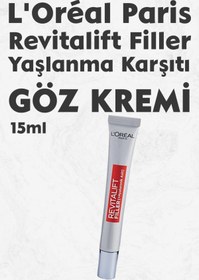 Resim L'Oreal Paris Loreal Paris Revitalift Filler Yaşlanma Karşıtı Göz Kremi 15 ml 