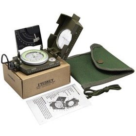 Resim Prizmatik Suya Dayanıklı Işıltılı Pusula Ile Kılıfı Askeri Ordu Kamp Yürüyüş Seyahat Için Jeoloji P 