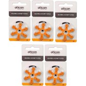 Resim Oticon 13 Numara İşitme Cihazı Pili 5 Paket 30 Adet 