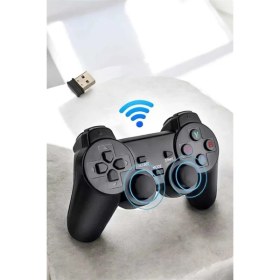 Resim Game Stick 2000 Oyunlu 2.4g Kablosuz Çift Kol Yüksek Hassasiyetli Wireless 
