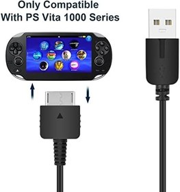 Resim Sony Playstation ile Uyumlu PS Vita Şarj Kablosu USB Veri ve Şarj Kablosu 1,0 m Yedek PSV 1000 Kablo 