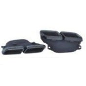 Resim Mercedes - Arka Egzoz Ucu Set C63 Siyah Renk W205 2014- - 