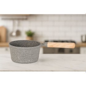 Resim NEPTÜN 14 Cm Döküm Sosluk Sütlük Tava - Gri 