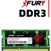 Resim Fury E-sport Laptop Ddr3 8gb 1600mhz Notebook Ram Bellek 