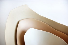 Resim Rina Menardi Barchette Larghe Medium Barchetta Centerpiece Obje 26x17xH8 cm - White 
