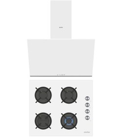 Resim Simfer Trend Cam 3048 - 8728 2'li Ankastre Set Beyaz 