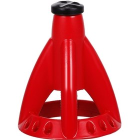 Resim Lemestar Rc Araba İçin Metal Jek Standı - Yükseltilebilir - Tamir Ve Dekorasyon Amaçlı - Kırmızı - 1 Adet 