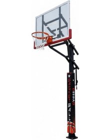 Resim Black Elit Basketbol Potası Yükseklik Ayarlı 100x150 