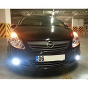 Resim Opel Corsa D LED Gündüz Aydınlatma Ampulu Turuncu FEMEX T20 