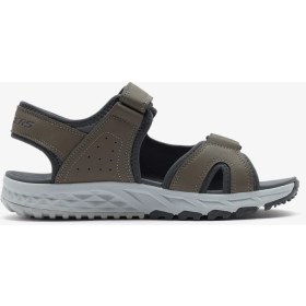 Resim Skechers Escape Plan Trail Sandal-Forever Pursuit Erkek Natürel/Gri Sandalet 237588 Ntgy 