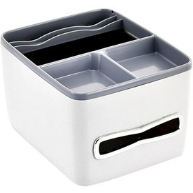 Resim Suntek Evrensel Araba Kol Dayama Saklama Kutusu Konsol Gri-beyaz 