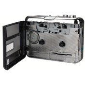 Resim Elmpaly Sku231 Taşınabilir Otomatik Sarmalı Kaset Çalar Usb Mp3 Dönüştürücü Tip-c Kulaklık Hediyeli 