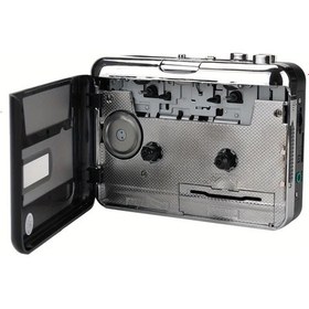 Resim Elmpaly Sku231 Taşınabilir Otomatik Sarmalı Kaset Çalar Usb Mp3 Dönüştürücü Tip-c Kulaklık Hediyeli 