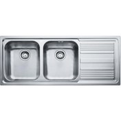 Resim Franke Logica Line LLx 621-116 2 Gözlü Sağ Damlalıklı Eviye 