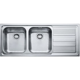 Resim Franke Logica Line LLx 621-116 2 Gözlü Sağ Damlalıklı Eviye 