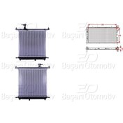 Resim 21410-1hc1a-wısco Nıssan Mıcra 1.2 12v 10 Su Radyatoru Brazıng Mt 400x428x16 Mm 21410-1hc1a 