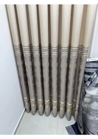 Resim Nivemeshome Urla V-5202 Vizon 1/3 Sık Pileli Fon Perde Apm Çok Renkli 