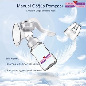 Resim Diamond Mama Elmas Anne Göğüs Ve Süt Pompası Manuel Rh-188 