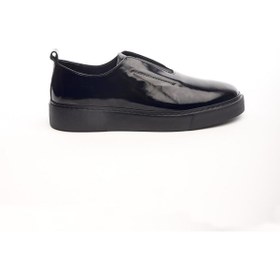 Resim Derinet Hakiki Deri Lastik Bağcıklı Erkek Sneaker 