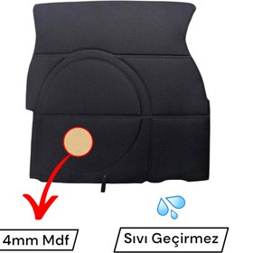 Resim öz-iş BMW E30 BAGAJ HALISI SİYAH 