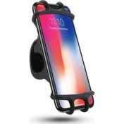 Resim Polhammobile Polham Motosiklet, Bisiklet, Scooter Gidon Uyumlu Silikon Telefon Tutucu, Düşme Engelleyici Tutucu 