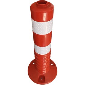 Resim İlgi Trafik Delinatör 45 cm Esnek Yol Ayırıcı Delinatör Ucuz Otopark Trafik Delinatörü 