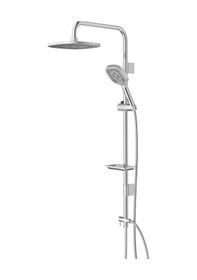 Resim İsaoğlu Yapı Antrasit Duş Seti Antrasit Gri Yağmurlama Sistemi Premium Banyo Duş Sistemi Diğer 