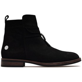 Resim Kadın Hakiki Deri Casual Günlük Bot 25k D25kb-8305 Z Siyah Nubuk Siyah Nubuk 