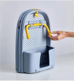 Resim Katlanır Ütü Masası Gri - Beyaz 