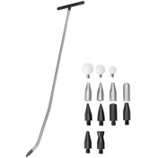 Resim Samdoo Otomotiv Çukur Düzeltme Çubuğu Seti: 7 Değiştirilebilir Başlık İle Boyasız Çizik Ve Çukur Onarımı 